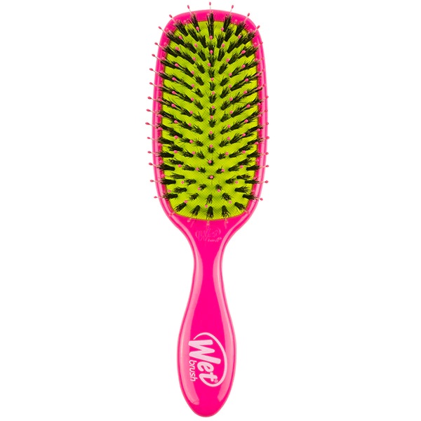 Perie de par pentru stralucire pink, Wet Brush