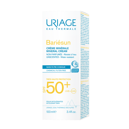 Fluid protectie extrema Bariesun 100 SPF 50+, 50 ml, Uriage 600548