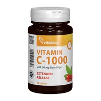 Vitamina C, 1000 mg, 60 tablete, Vitaking