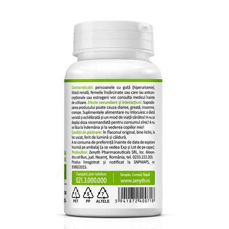 Bio Acerola, 400 mg, 60 capsule, Zenyth 619550