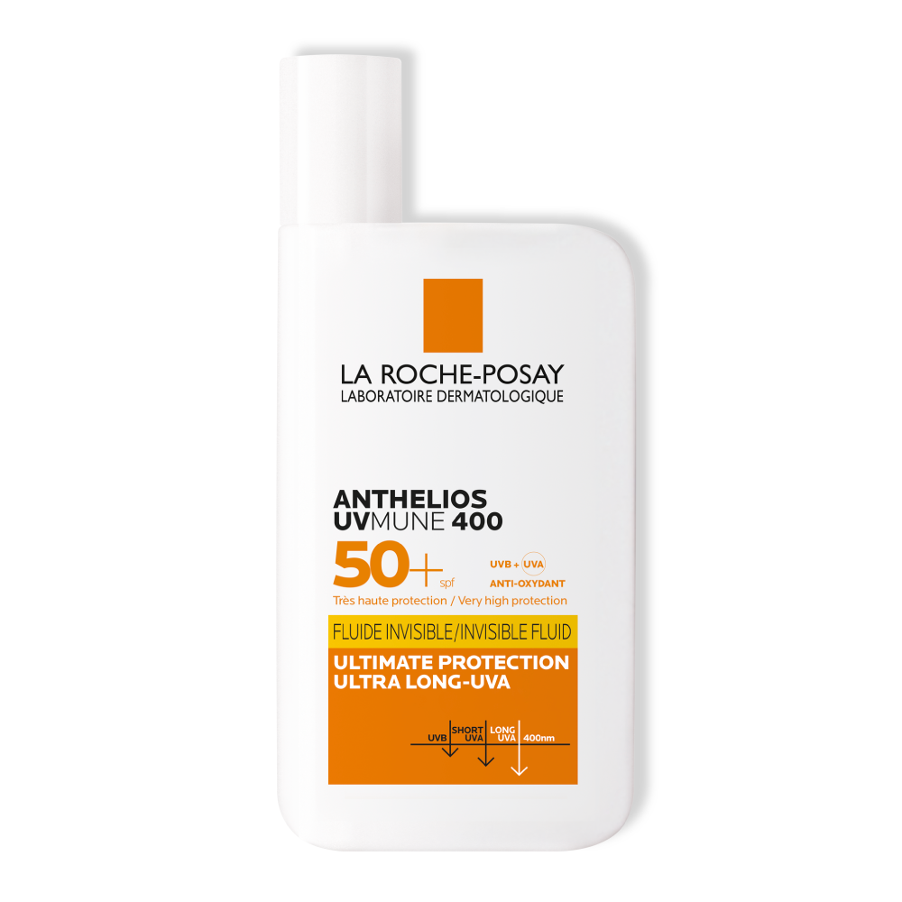 Fluid cu protectie solara SPF 50+ pentru fata Anthelios UVmune 400, 50 ml, La Roche-Posay