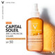 Apa cu protectie solara SPF 50 cu beta-caroten pentru fata si corp Capital Soleil, 200 ml, Vichy 550169