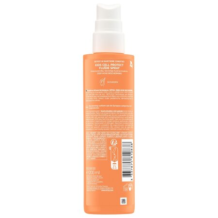 Spray fluid cu protectie solara SPF 50+ pentru copii Capital Soleil Kids Cell Protect, 200 ml, Vichy 752097