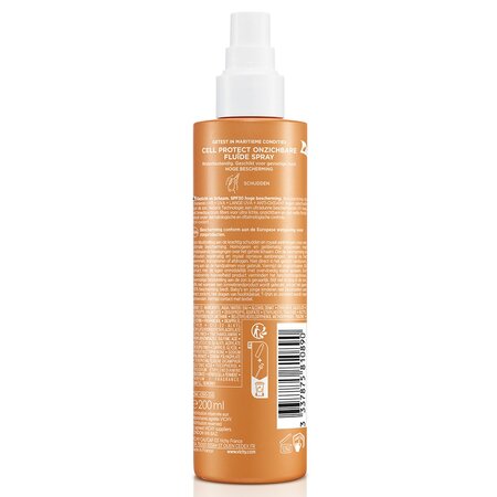 Spray fluid invizibil cu protectie solara SPF 30 pentru fata si corp Capital Soleil, 200 ml, Vichy 752083
