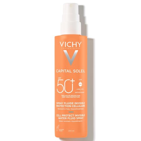 Spray cu protectie solara SPF 50+ Cell Protect Capital Soleil, 200 ml, Vichy