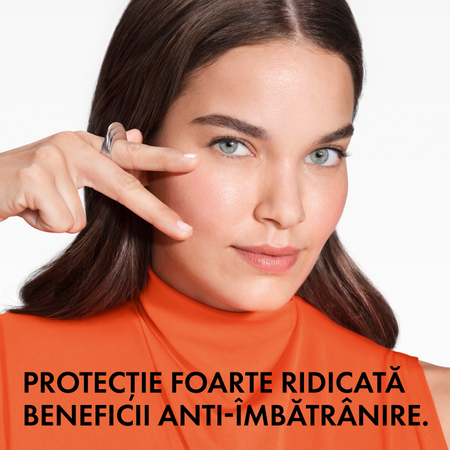 Fluid apos colorat anti-fotoimbatranire cu protectie solara SPF 50+ Capital Soleil UV Age Daily, 40 ml, Vichy 739733