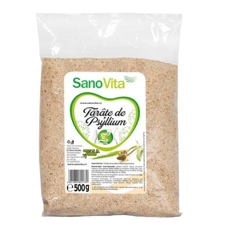 Tarate de Psyllium, 500 g, Sanovita