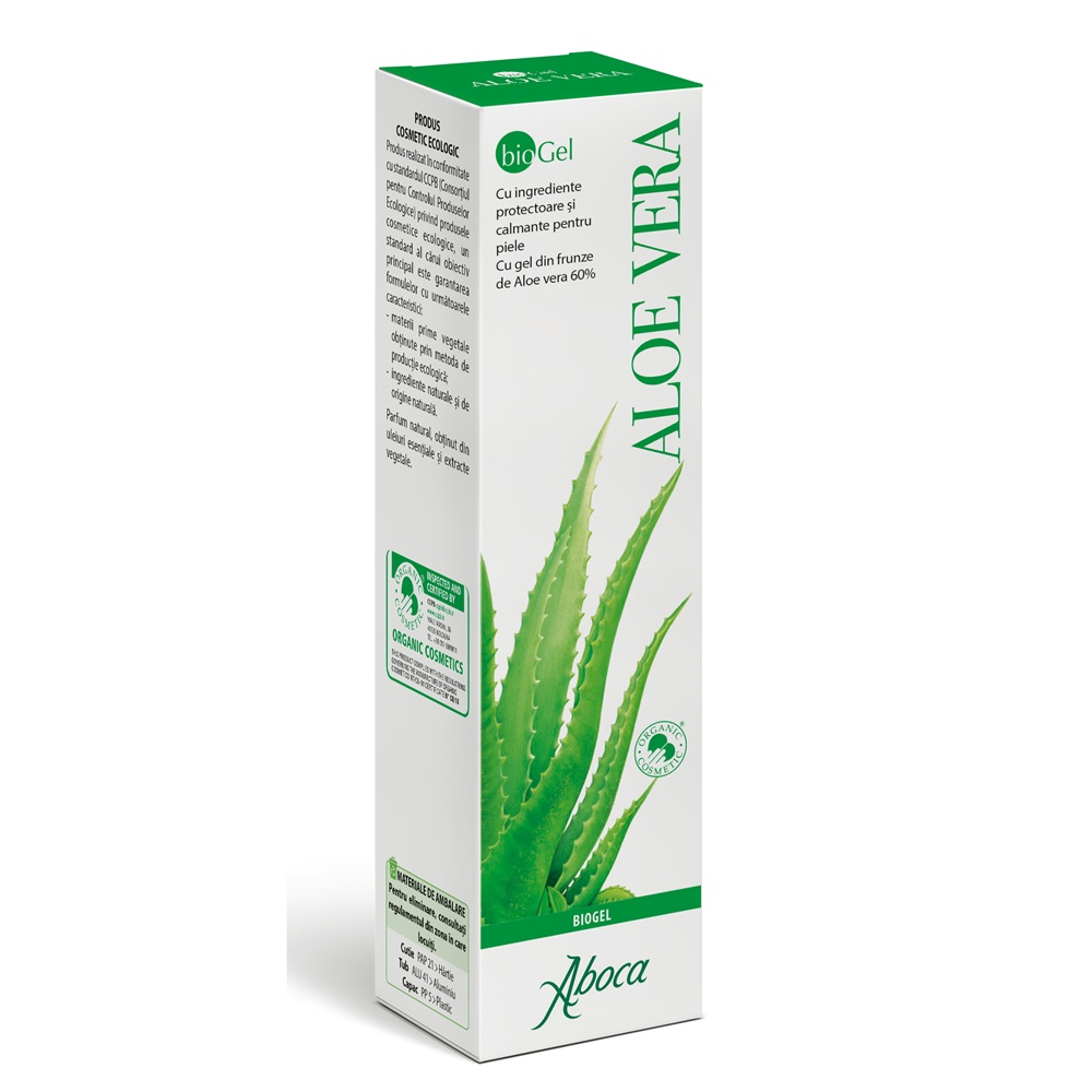 Aloe vera gel, 100 ml, Aboca