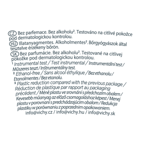 Pachet Deodorant roll-on antiperspirant fara parfum 48H, 50 ml + 50 ml, Vichy 699351