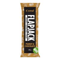 Baton ecologic Peanut & Ciocolate Flapjack, 60 g, Cerea