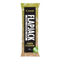 Baton ecologic Lemon & Cashew Flapjack, 60 g, Cerea