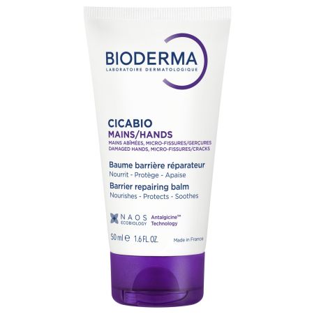 Crema de maini Cicabio, 50 ml, Bioderma