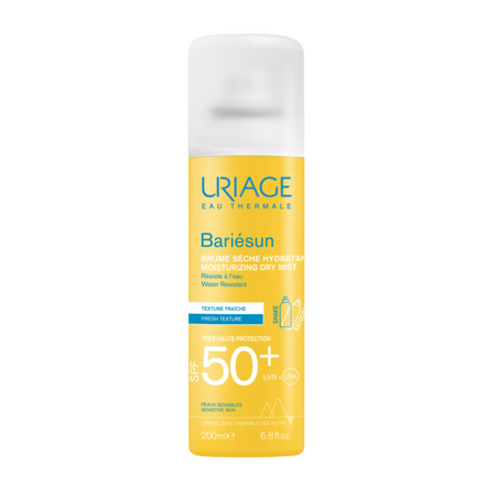 Spray uscat pentru protectie solara cu SPF 50+ Bariesun, 200 ml, Uriage