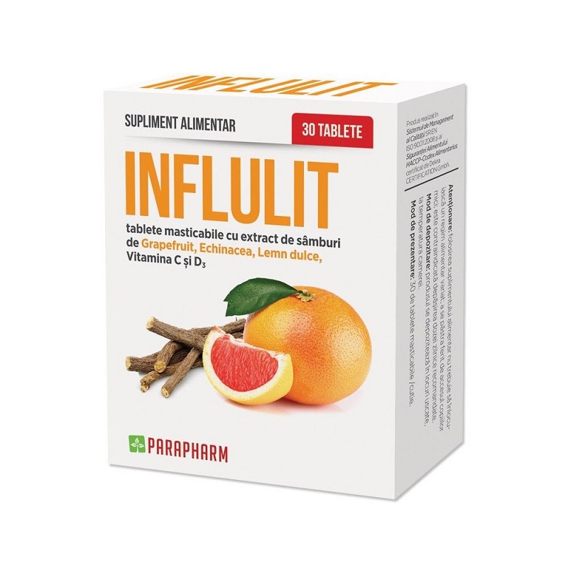 Influlit, 30 comprimate, Parapharm