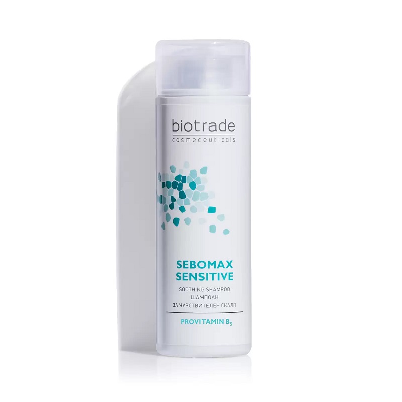 Sampon pentru scalp sensibil Sensitive Sebomax, 200 ml, Biotrade