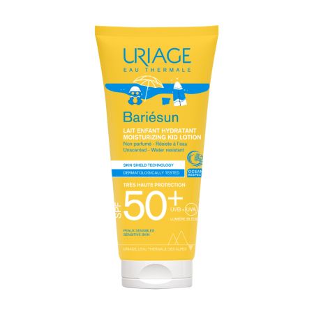 Lapte de protectie solara cu SPF 50+ pentru copii Bariesun, 100 ml, Uriage