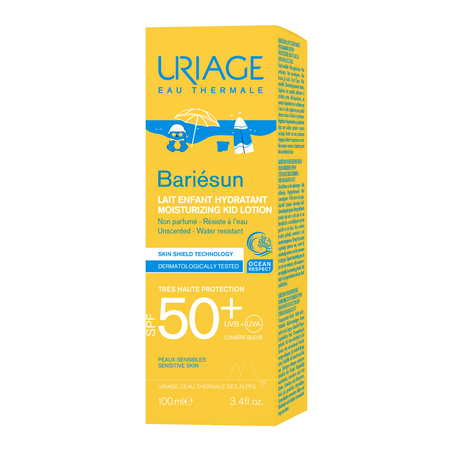 Lapte de protectie solara cu SPF 50+ pentru copii Bariesun, 100 ml, Uriage 598632