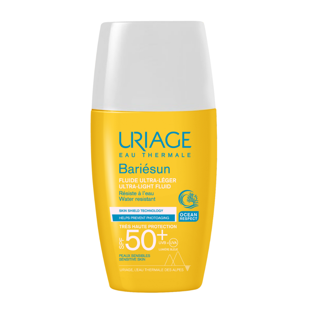 Fluid ultra lejer pentru protectie solara cu SPF 50+ Bariesun, 30 ml, Uriage