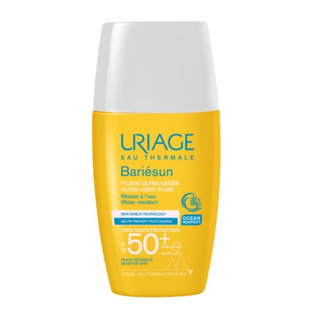 Fluid ultra lejer pentru protectie solara cu SPF 50+ Bariesun, 30 ml, Uriage