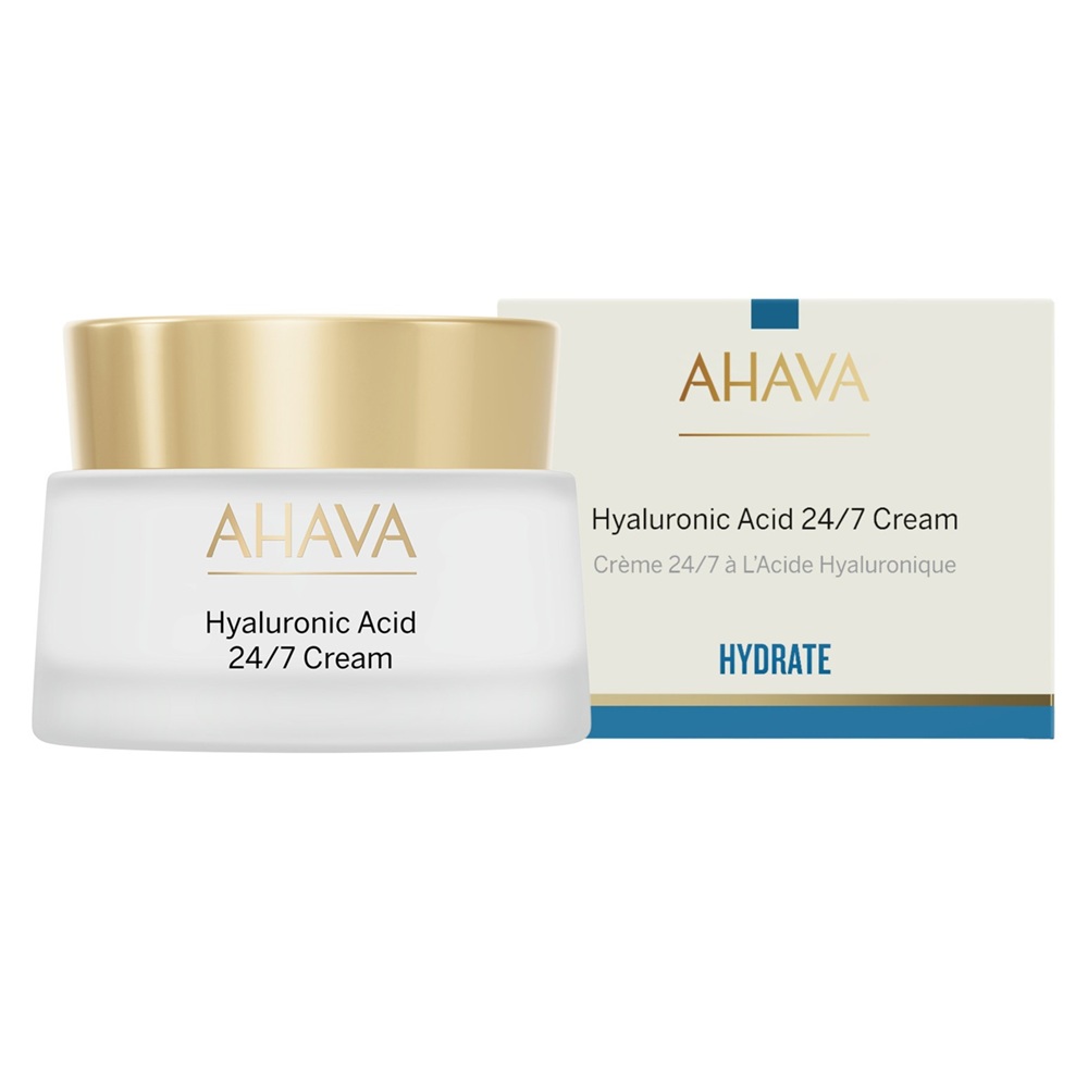 Crema cu acid hialuronic 24/7 Hydrate, 50 ml, Ahava