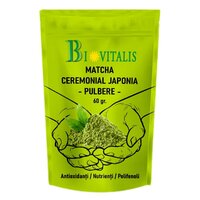 Pulbere de Matcha Ceremonial, 60 g, Biovitalis
