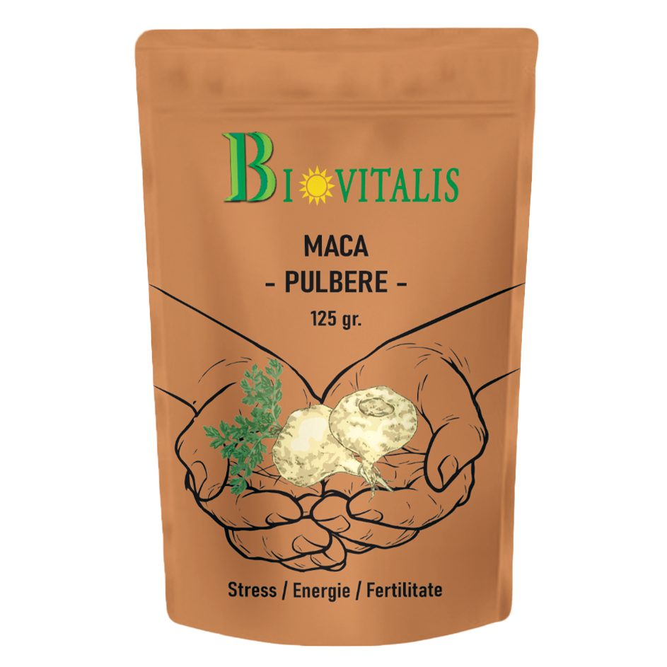 Pulbere de Maca, 125 g, Biovitalis