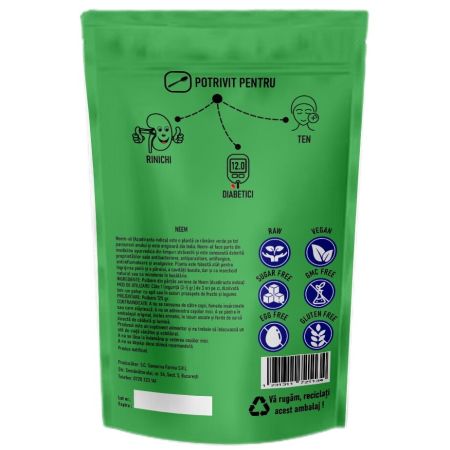 Pulbere de Neem, 125 g, Biovitalis 710407