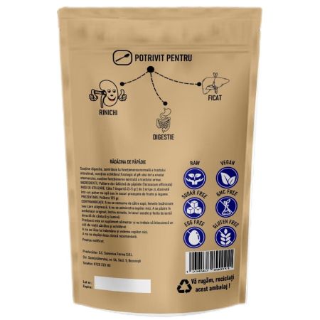 Pulbere de Radacina de Papadie, 125 g, Biovitalis 710409