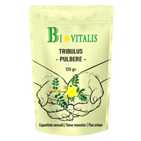 Pulbere de Tribulus Terrestris, 125 g, Biovitalis