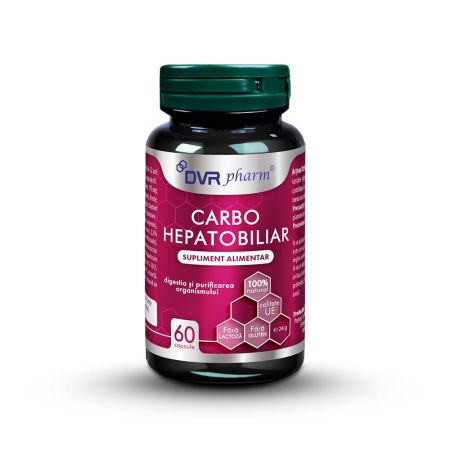 Carbo Hepato Biliar, 60 capsule, Dvr Pharm