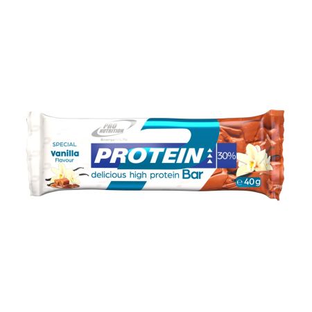 Protein Bar cu aroma de vanilie, 40 g, Pro Nutrition
