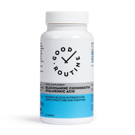 Glucosamine Chondroitin Hyaluronic Acid Good Routine, 90 comprimate, Secom 711409