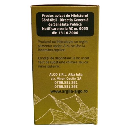 Argila sub forma de bulgarasi, 200 g, Algo 704835
