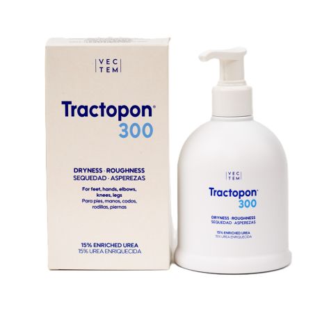 Crema hidratanta Tractopon 300 dermoactiva cu uree 15%, 300 ml, Vectem