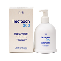 Crema hidratanta Tractopon 300 dermoactiva cu uree 15%, 300 ml, Vectem