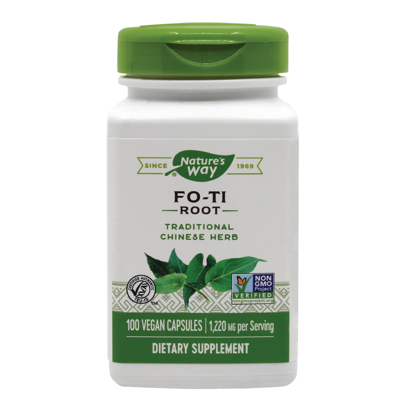 Fo-Ti Root 610mg Nature's Way, 100 capsule, Secom