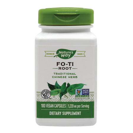 Fo-Ti Root 610mg Nature's Way, 100 capsule, Secom