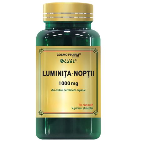 Luminita noptii 1000 mg, 60 capsule, Cosmopharm