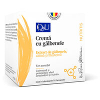 Crema cu galbenele Q4U, 50 ml, Tis Farmaceutic
