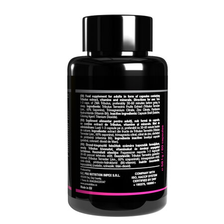 ZMA Tribulus, 60 capsule, Pro Nutrition 600387