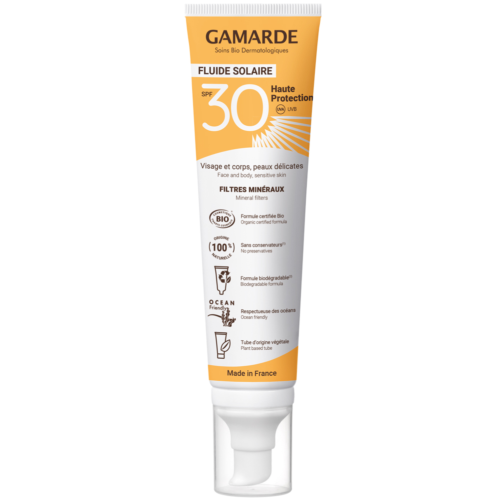 Crema protectie solara cu SPF 30, 100 ml, Gamarde