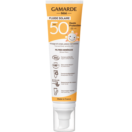 Crema protectie solara pentru bebelusi cu SPF 50, 100 ml, Gamarde