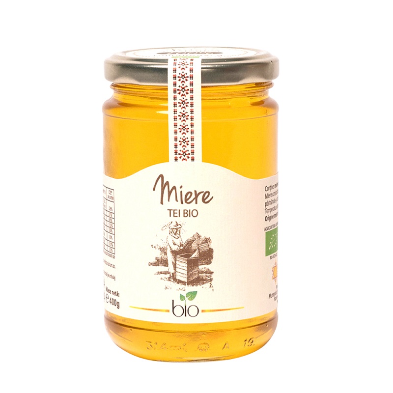 Miere Eco de tei, 400 g, Apisrom