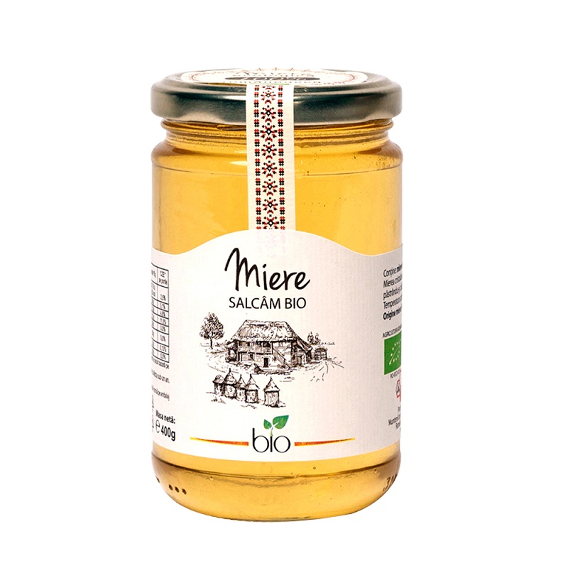 Miere Eco de salcam, 400 g, Apisrom