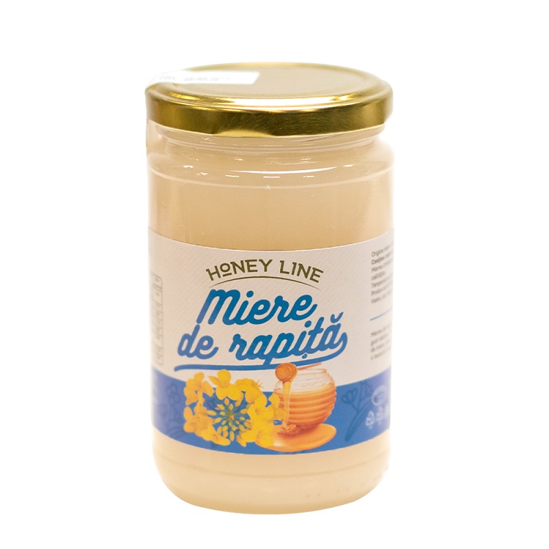 Miere de rapita Honey Line, 400 g, Apisrom