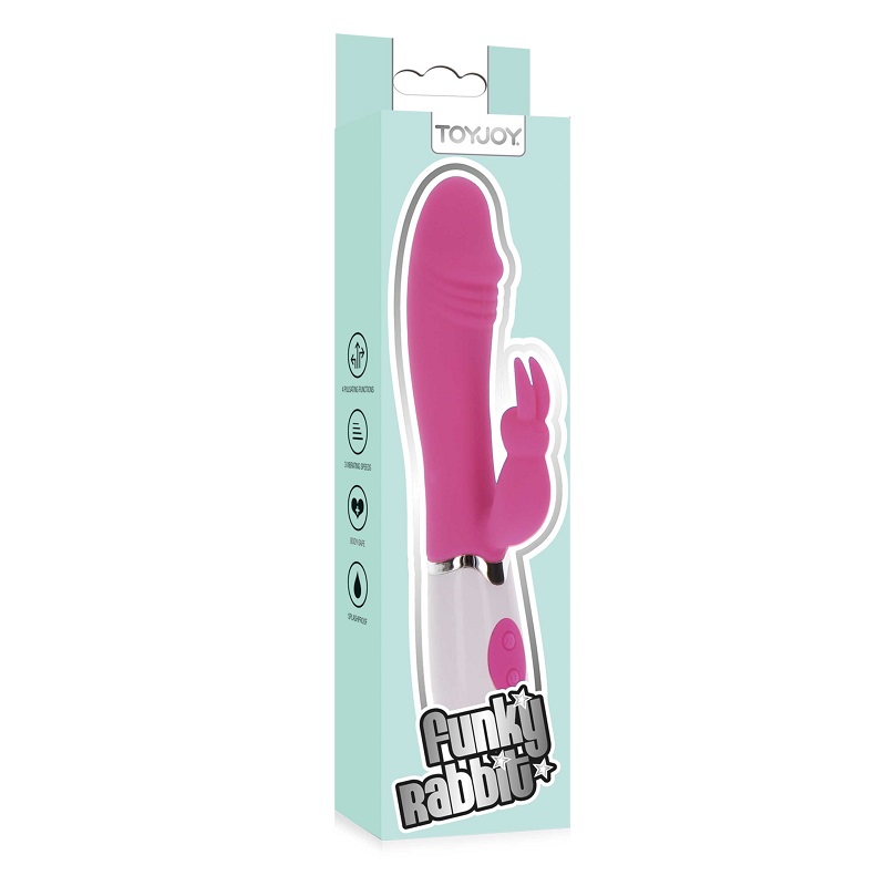 Dispozitiv stimulare intima Funky Rabbit, 1 bucata, Toyjoy