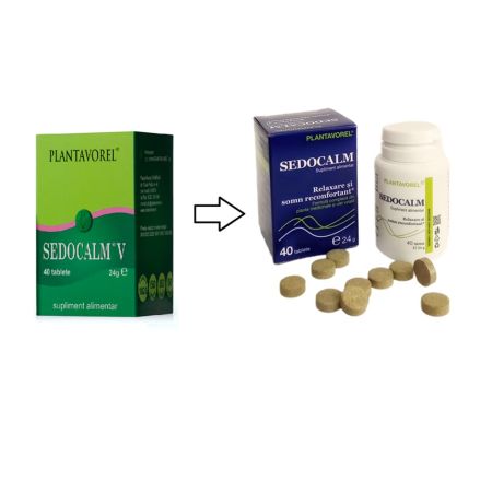 Sedocalm V, 40 tablete, Plantavorel 666076