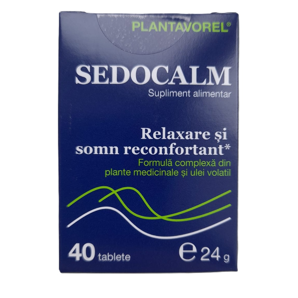 Sedocalm V, 40 tablete, Plantavorel