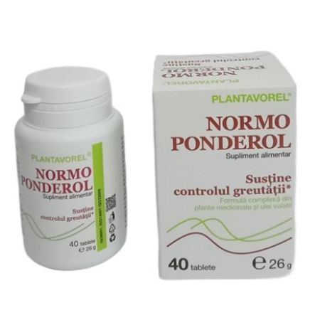 Normoponderol V, 40 tablete, Plantavorel