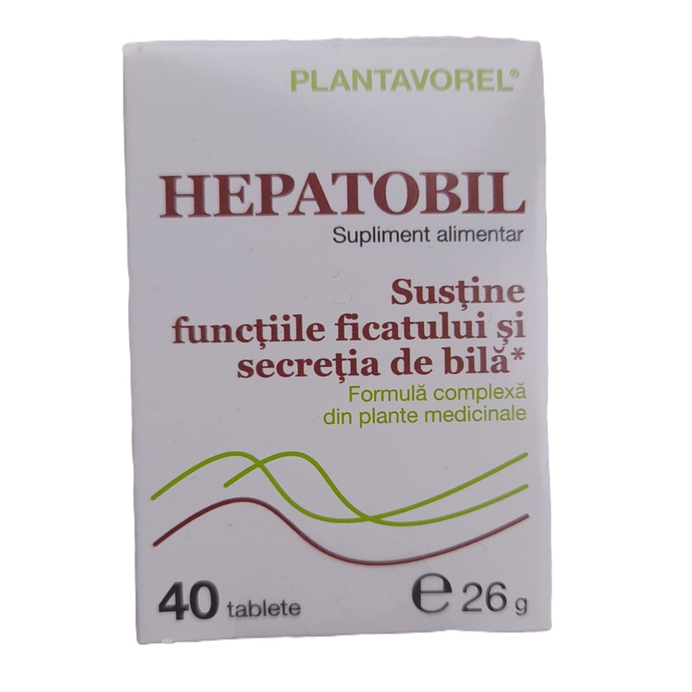 Hepatobil V, 40 tablete, Plantavorel